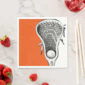 Lacrosse Sport Oranje Servet (Insitu)