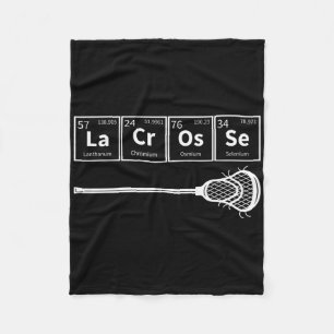 Lacrosse sport Periodieke Lijst van Elementen Lax Fleece Deken