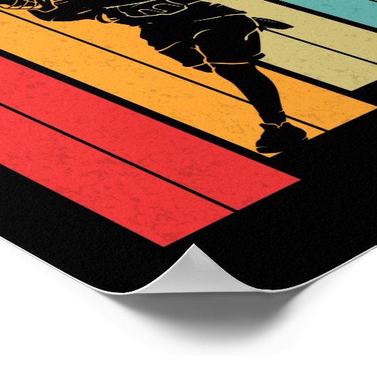  Lacrosse Sport Player Poster (Hoek)