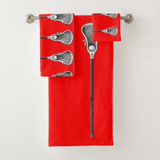Lacrosse Sporten Bad Handdoek (Insitu)