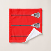 Lacrosse Sporten Bad Handdoek (Wasdoekje)