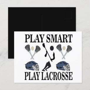 Lacrosse Sporten Briefkaart