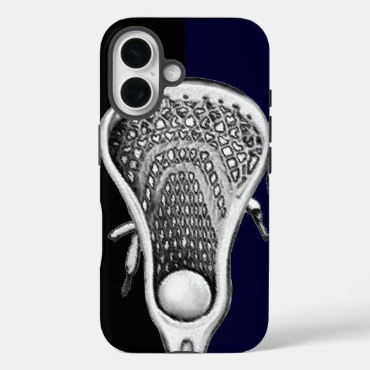 Lacrosse sporten Case-Mate iPhone hoesje (Achterkant)