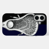 Lacrosse sporten Case-Mate iPhone hoesje (Achterkant (horizontaal))