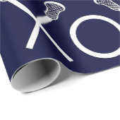 Lacrosse sporten inpakpapier (Rol Hoek)