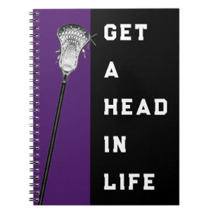 Lacrosse sporten notitieboek