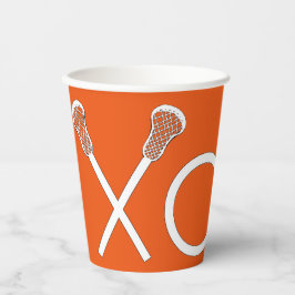 Lacrosse Sporten Papieren Bekers
