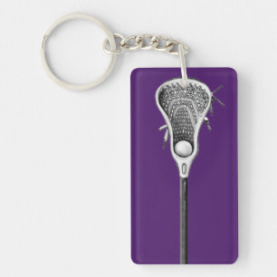 Lacrosse Sporten Sleutelhanger