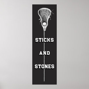 Lacrosse sportposter poster