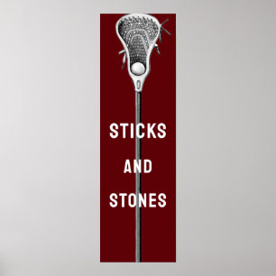 Lacrosse sportposter poster