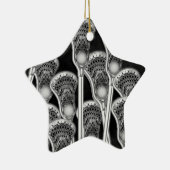 Lacrosse Sportprijs Keramisch Ornament (Rechts)