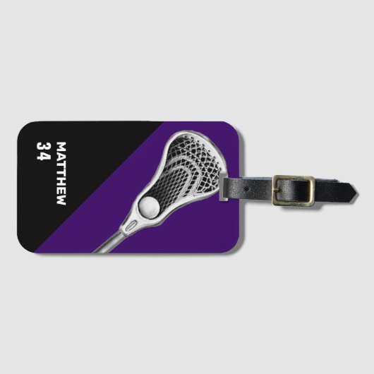 Lacrosse Sports Bagagelabel (Voorkant (horizontaal))