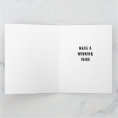 Lacrosse Sports Birthday Card Kaart (Binnen)