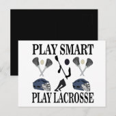 Lacrosse Sports Briefkaart (Voorkant / Achterkant)