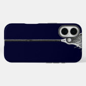 Lacrosse Sports Case-Mate iPhone Case (Achterkant (horizontaal))