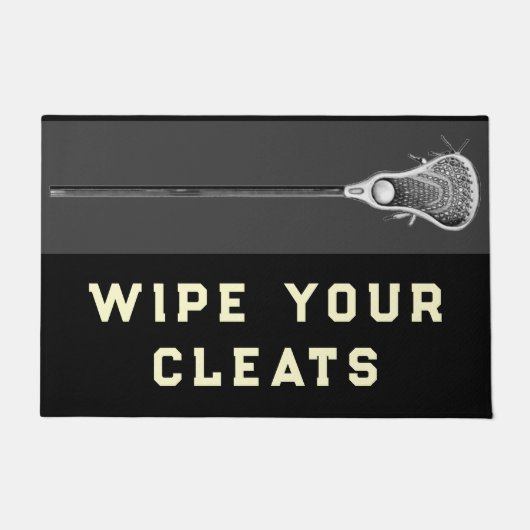 Lacrosse Sports Decor Doormat Deurmat (Voorkant)