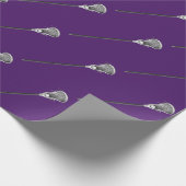 Lacrosse Sports Gift Cadeaupapier (Hoek)