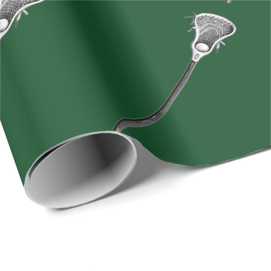Lacrosse Sports Gift Cadeaupapier (Rol Hoek)