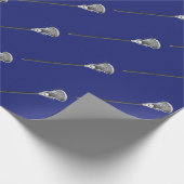 Lacrosse Sports Gift Cadeaupapier (Hoek)