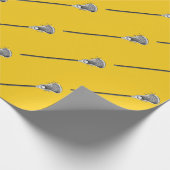 Lacrosse Sports Gift Cadeaupapier (Hoek)