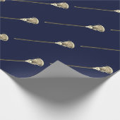 Lacrosse Sports Gift Cadeaupapier (Hoek)