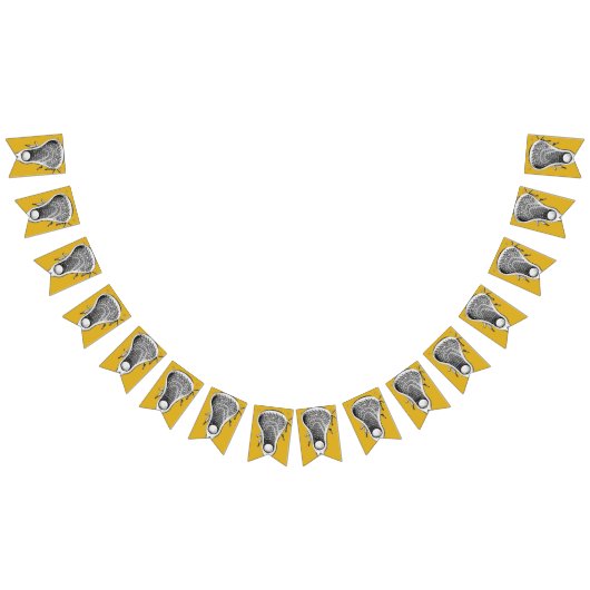 Lacrosse Sports Gold Vlaggetjes (Alle)