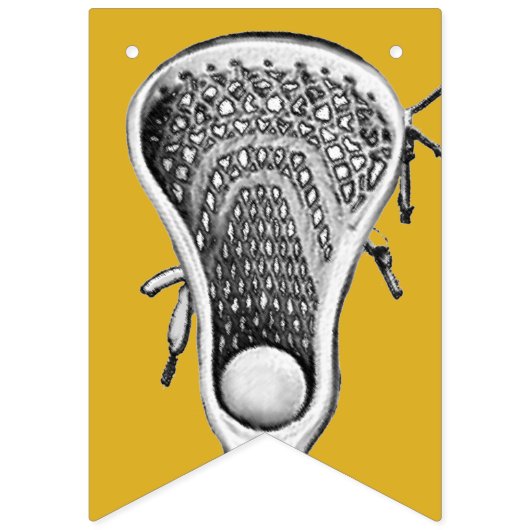 Lacrosse Sports Gold Vlaggetjes (Tweede vlag)