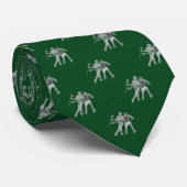 Lacrosse Sports Green Stropdas (Opgerold)