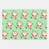 Lacrosse Sports Holiday Gift Wrapping Paper (Voorkant 3)