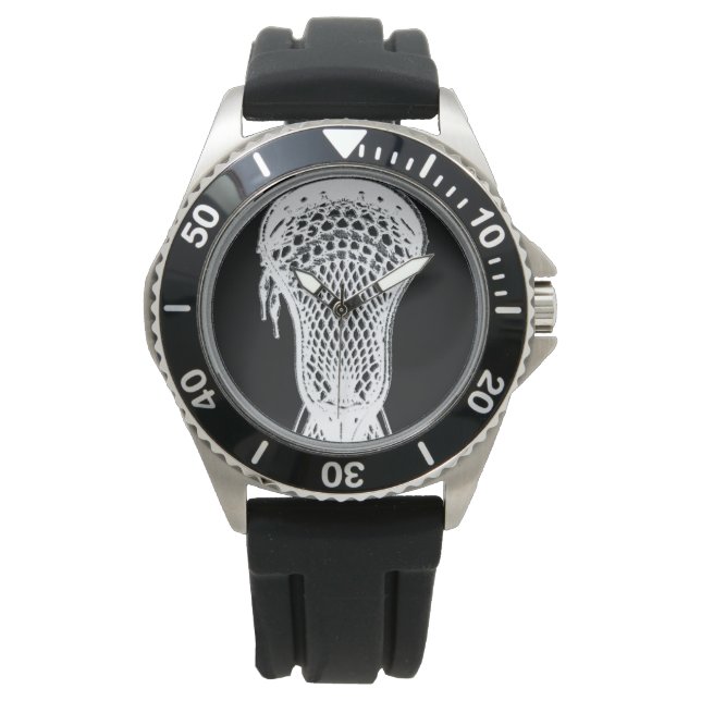 Lacrosse Sports Horloge (Voorkant)