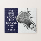 Lacrosse Sports Legpuzzel (Horizontaal)