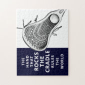 Lacrosse Sports Legpuzzel (Verticaal)