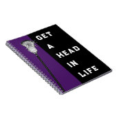 Lacrosse Sports Notitieboek (Rechterzijde)