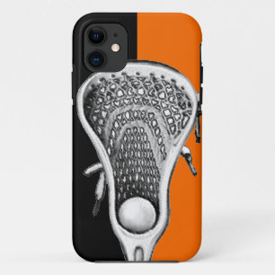 Lacrosse Sports Oranje Hoesje-Mate iPhone Case