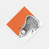 Lacrosse Sports Oranje Servet (Hoek)