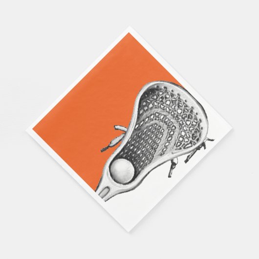 Lacrosse Sports Oranje Servet (Hoek)