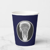Lacrosse Sports Papieren Bekers (Achterkant)