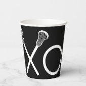 Lacrosse Sports Papieren Bekers (Achterkant)
