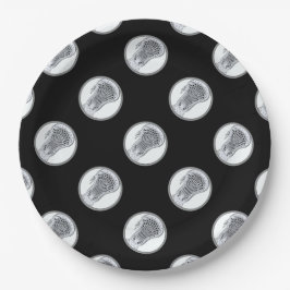 Lacrosse Sports Party Papieren Bordje