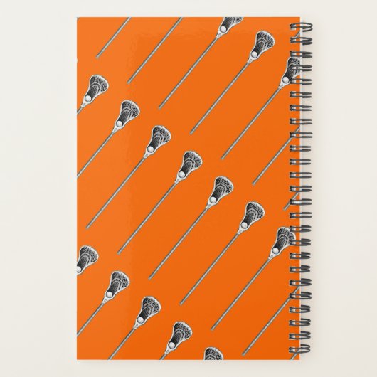 Lacrosse Sports Planner (Achterkant)