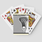 Lacrosse Sports Pokerkaarten (Achterkant)