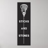 Lacrosse Sports Poster (Voorkant)