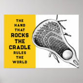 Lacrosse Sports Poster (Voorkant)