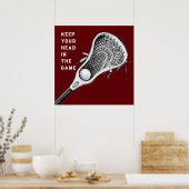 Lacrosse Sports Poster (Keuken)
