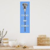 Lacrosse Sports Poster (Keuken)
