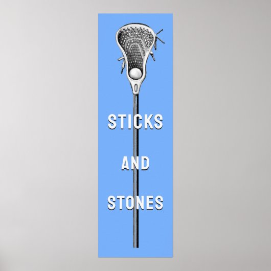 Lacrosse Sports Poster (Voorkant)