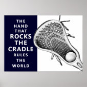 Lacrosse Sports Poster (Voorkant)