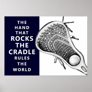 Lacrosse Sports Poster