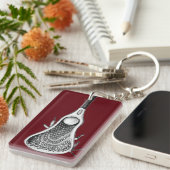 Lacrosse Sports Sleutelhanger (Voorkant Rechts)