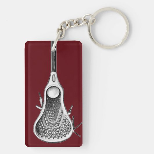Lacrosse Sports Sleutelhanger (achterkant)